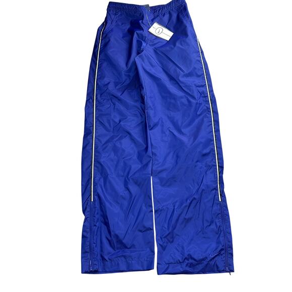 NWT Y2K Nike Trackpants Women's Size Small Baggy Vintage Blue Skater Streetwear - Picture 1 of 7